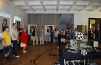 Otwarcie wystawy portretów gwiazd filmu autorstwa Benedykta Jerzego Dorysa