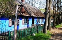 Skansen przy Muzeum. Chałupa z 2 poł. XIX w. Fot. Karolina Budzałek